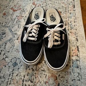 Vans Authentic Mule Shoes Black
